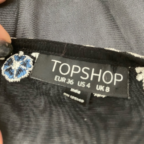 TopShop Fringed Top - Picture 4 of 5